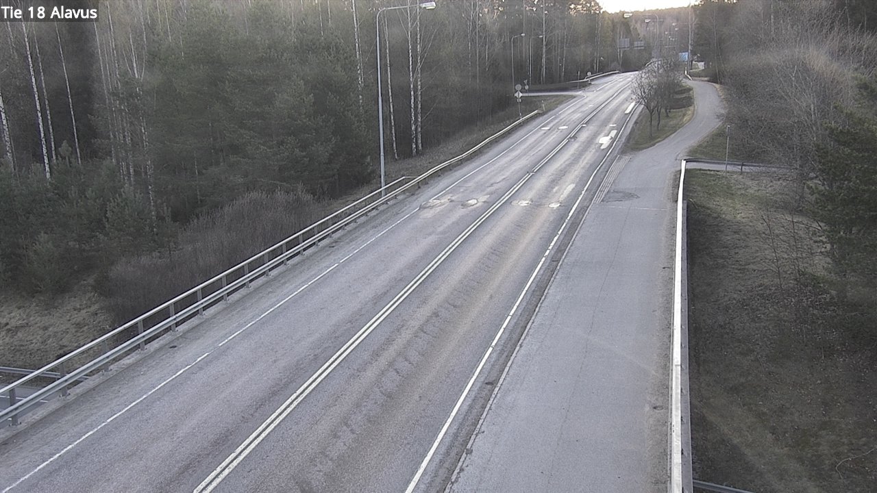 Weather Camera Image Road 18 Alavus, Alavus, Etelä-Pohjanmaa