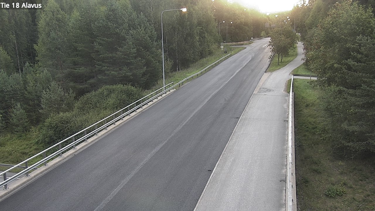 Weather Camera Image Road 18 Alavus, Alavus, Etelä-Pohjanmaa