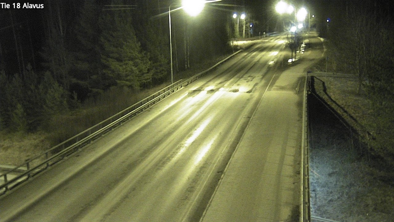 Weather Camera Image Road 18 Alavus, Alavus, Etelä-Pohjanmaa