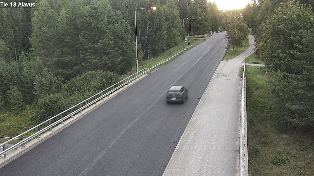 Weather Camera Image Road 18 Alavus, Alavus, Etelä-Pohjanmaa