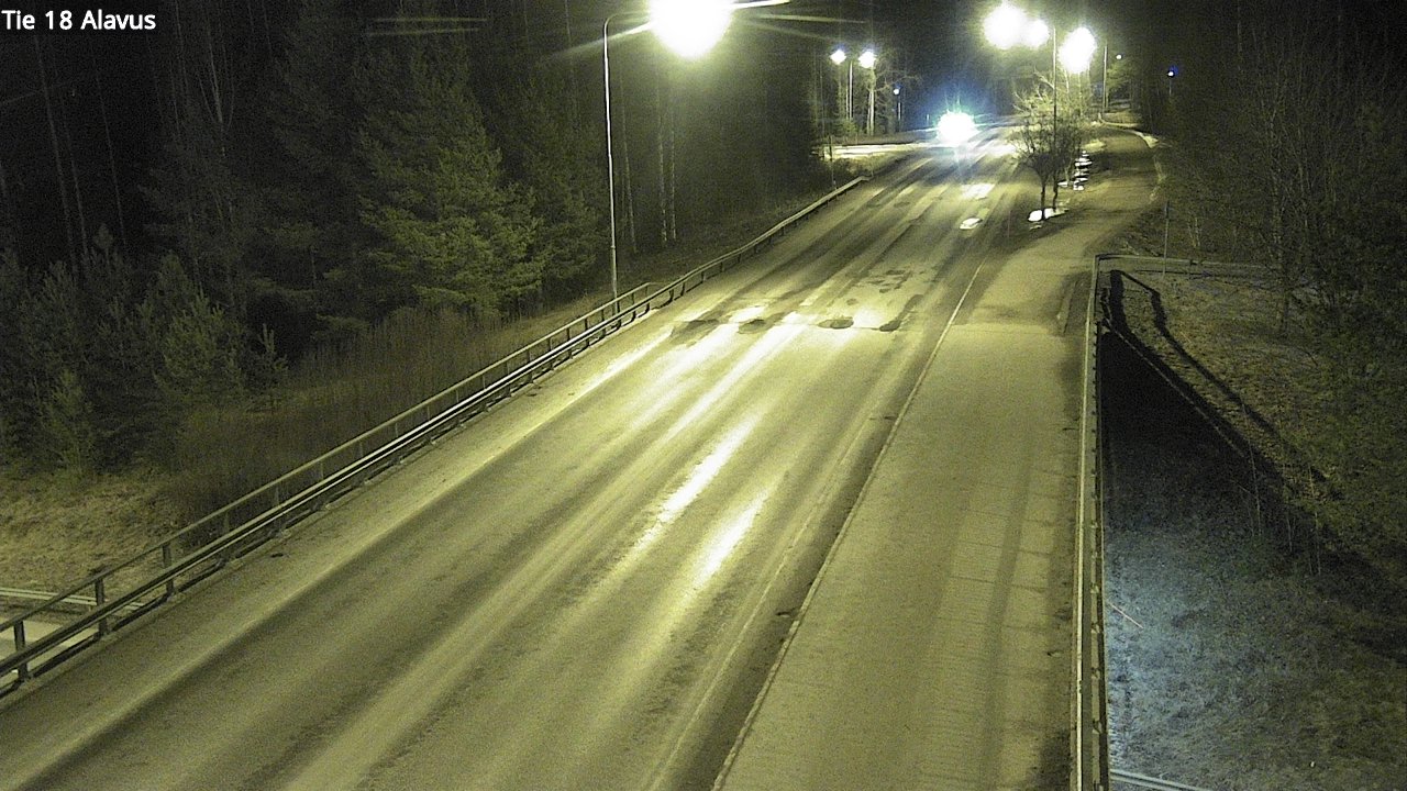 Weather Camera Image Road 18 Alavus, Alavus, Etelä-Pohjanmaa
