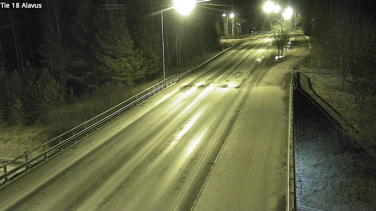 Weather Camera Image Road 18 Alavus, Alavus, Etelä-Pohjanmaa