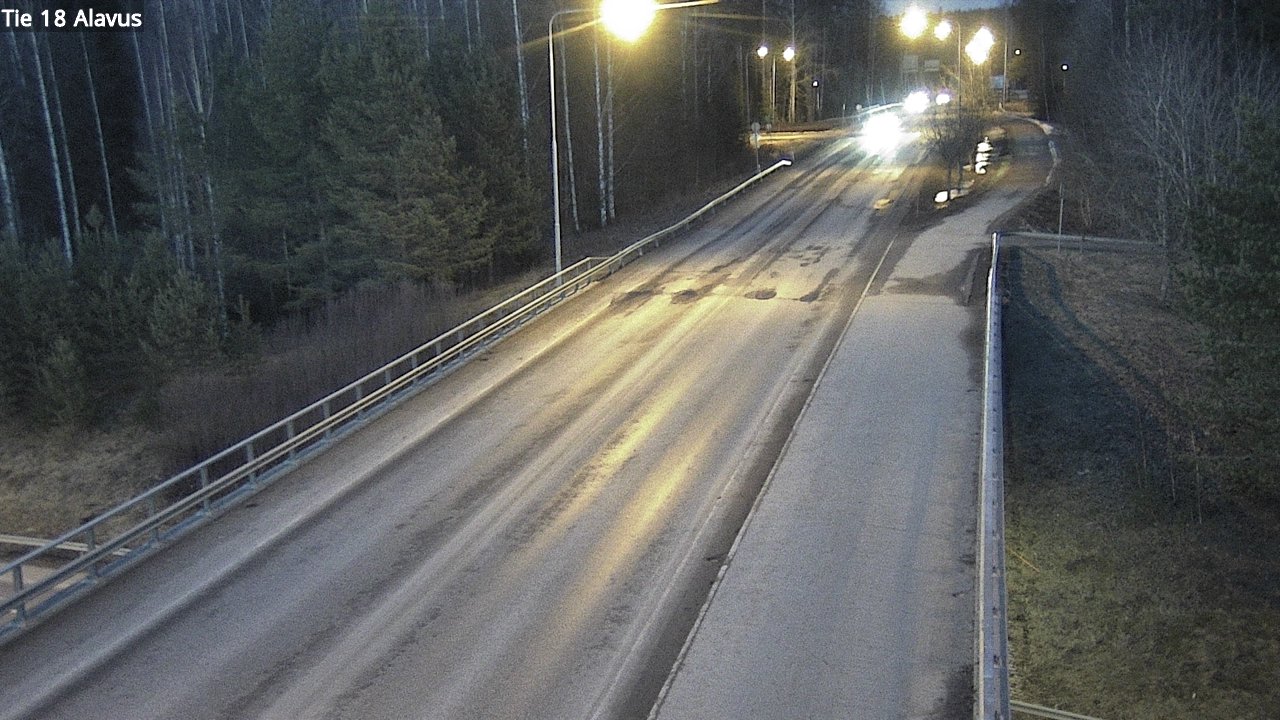 Weather Camera Image Road 18 Alavus, Alavus, Etelä-Pohjanmaa