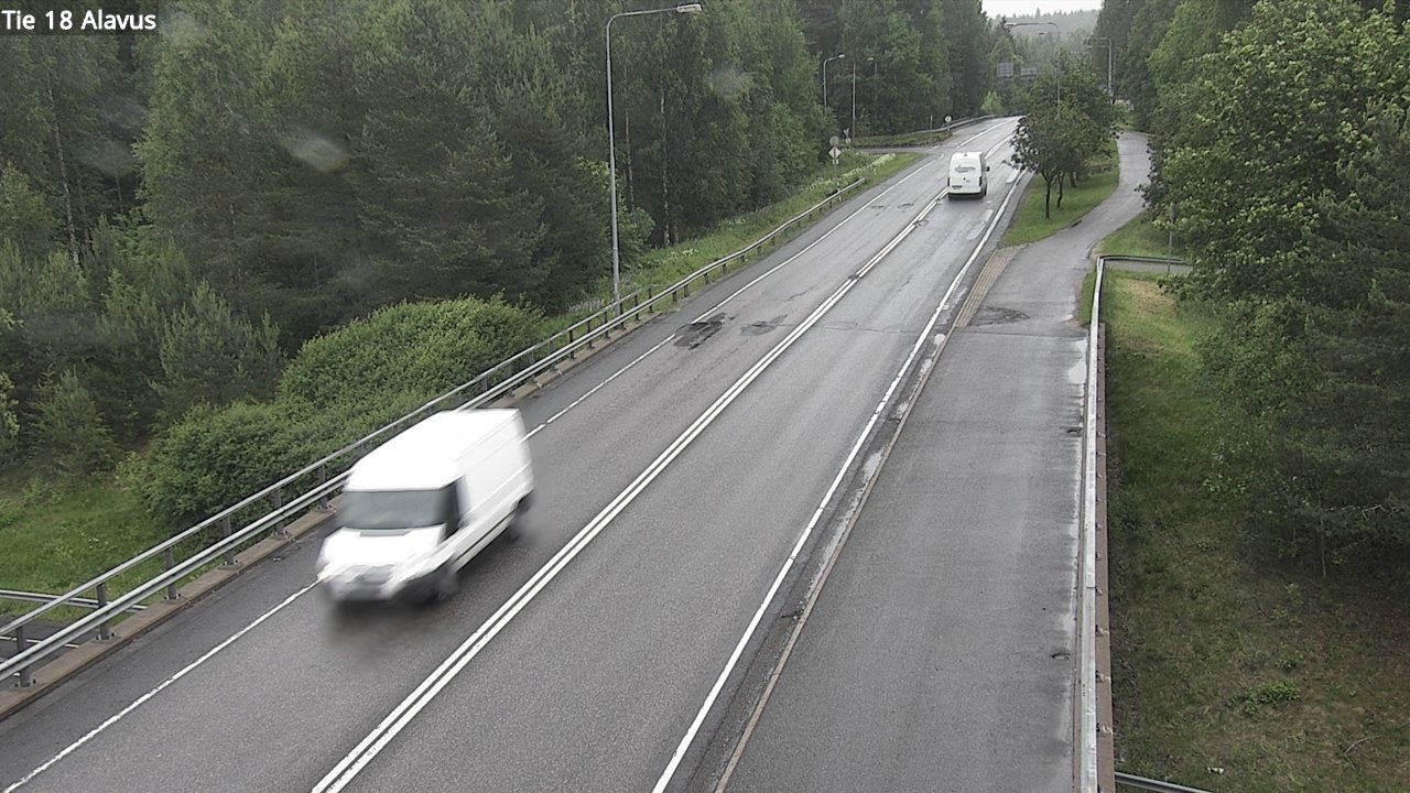 Weather Camera Image Road 18 Alavus, Alavus, Etelä-Pohjanmaa