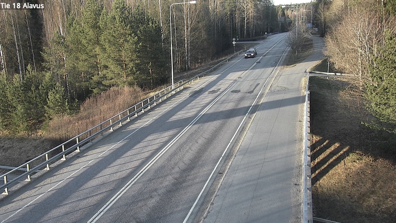 Weather Camera Image Väg 18 Alavo, Alavus, Etelä-Pohjanmaa