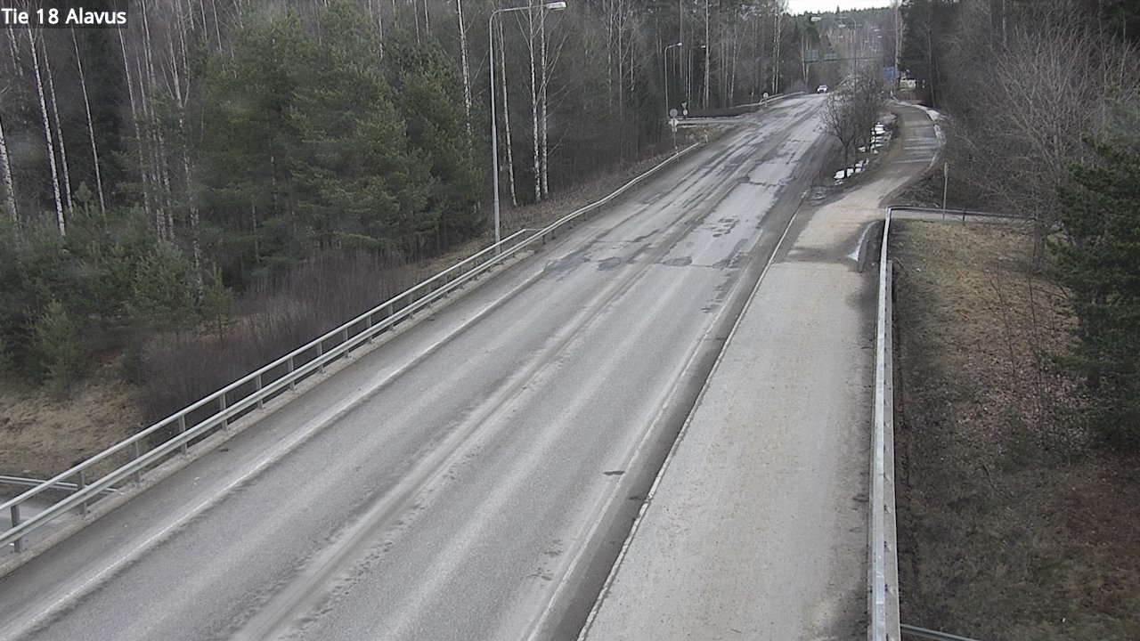 Weather Camera Image Väg 18 Alavo, Alavus, Etelä-Pohjanmaa