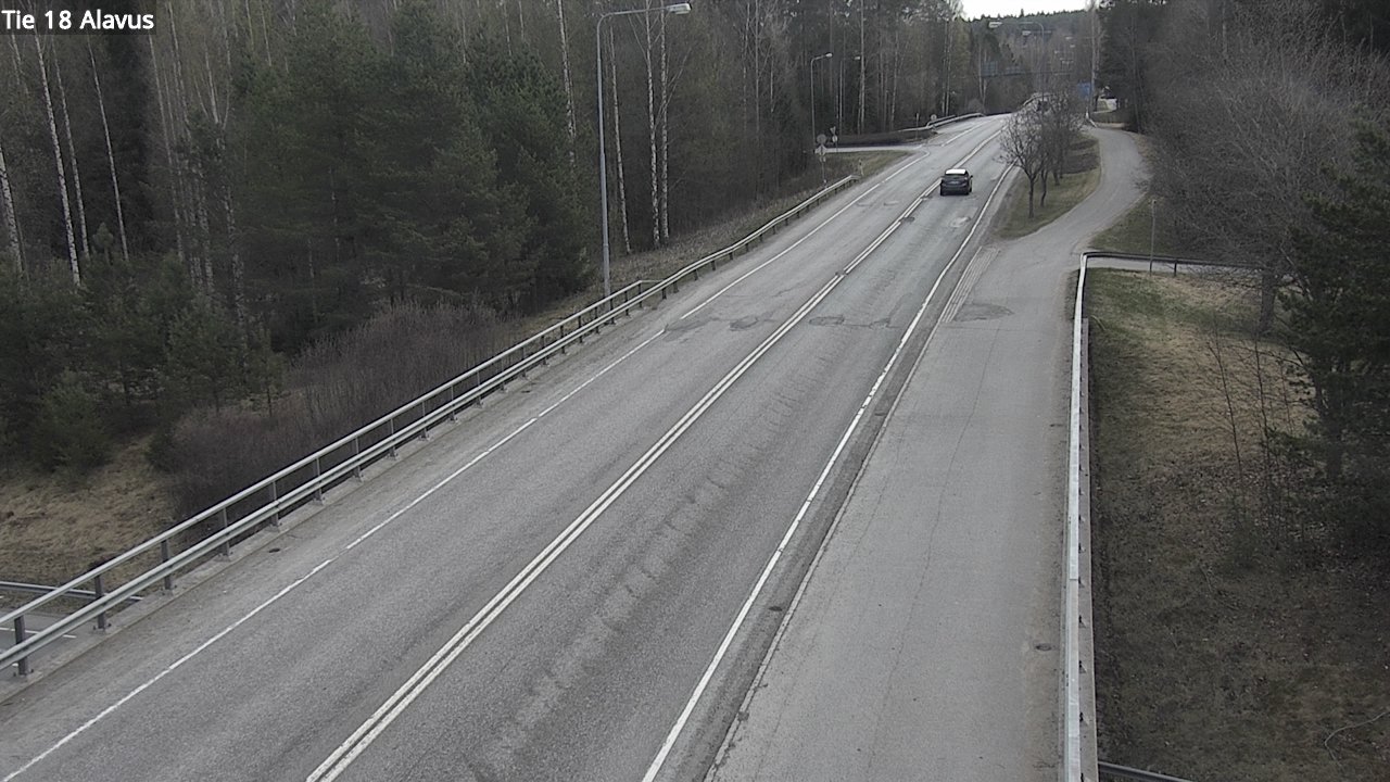Weather Camera Image Road 18 Alavus, Alavus, Etelä-Pohjanmaa