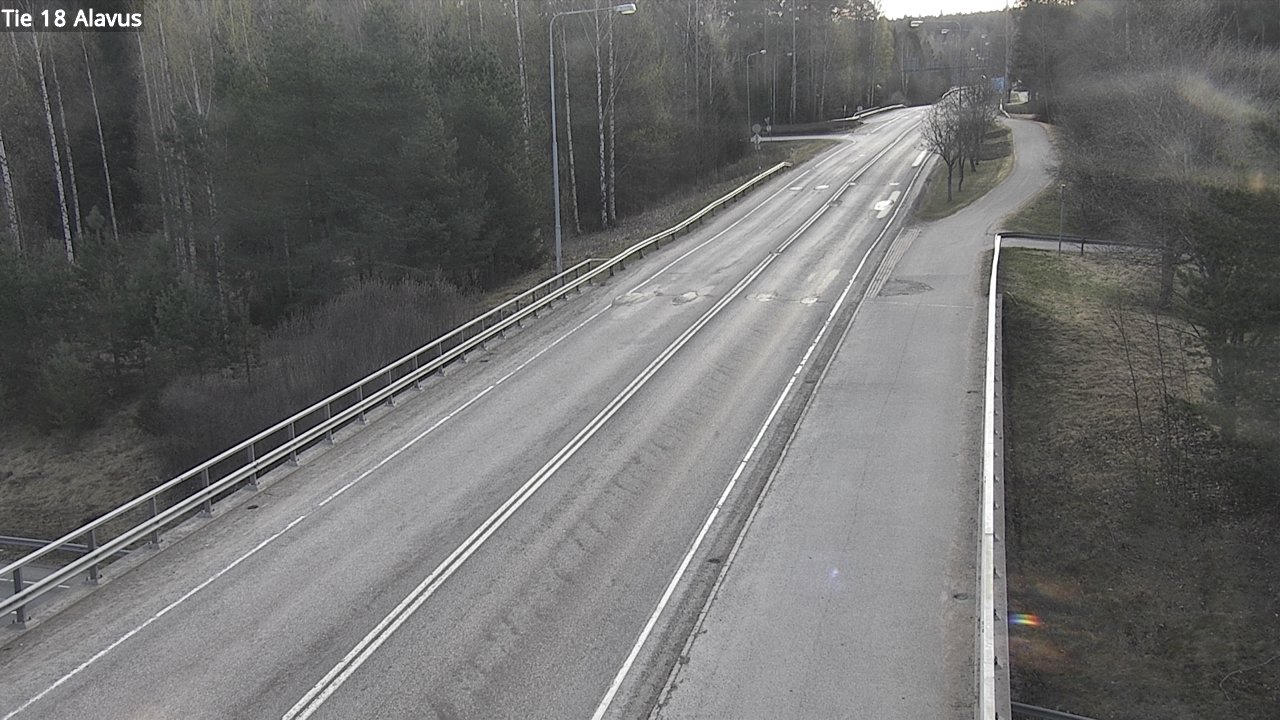 Weather Camera Image Road 18 Alavus, Alavus, Etelä-Pohjanmaa