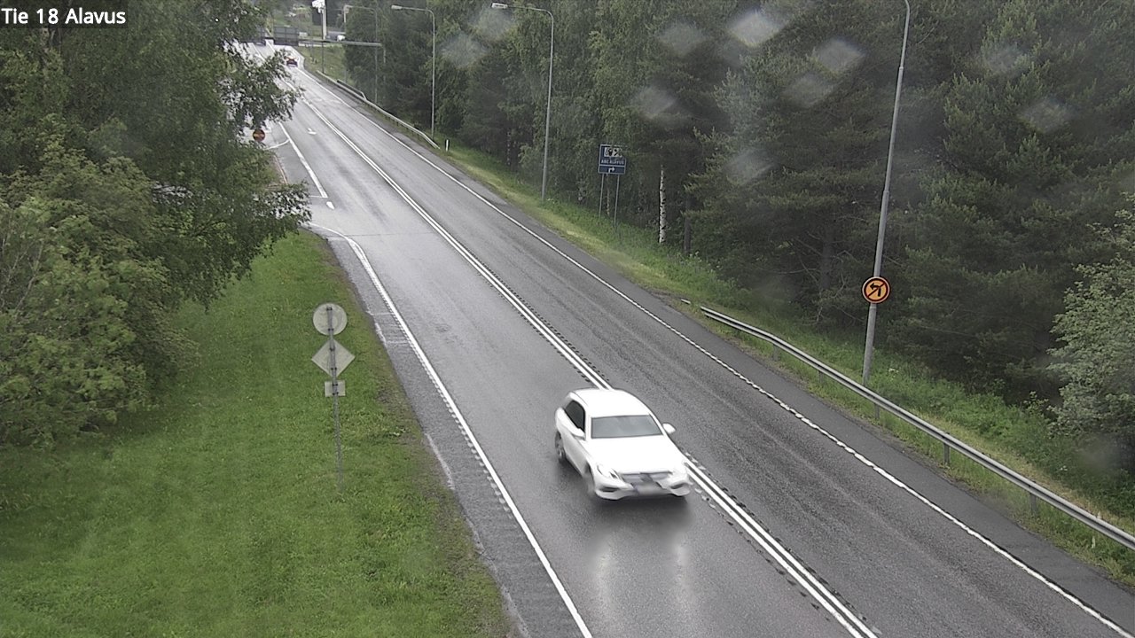 Weather Camera Image Väg 18 Alavo, Alavus, Etelä-Pohjanmaa