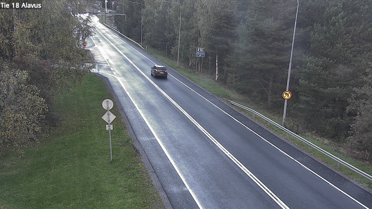 Weather Camera Image Road 18 Alavus, Alavus, Etelä-Pohjanmaa