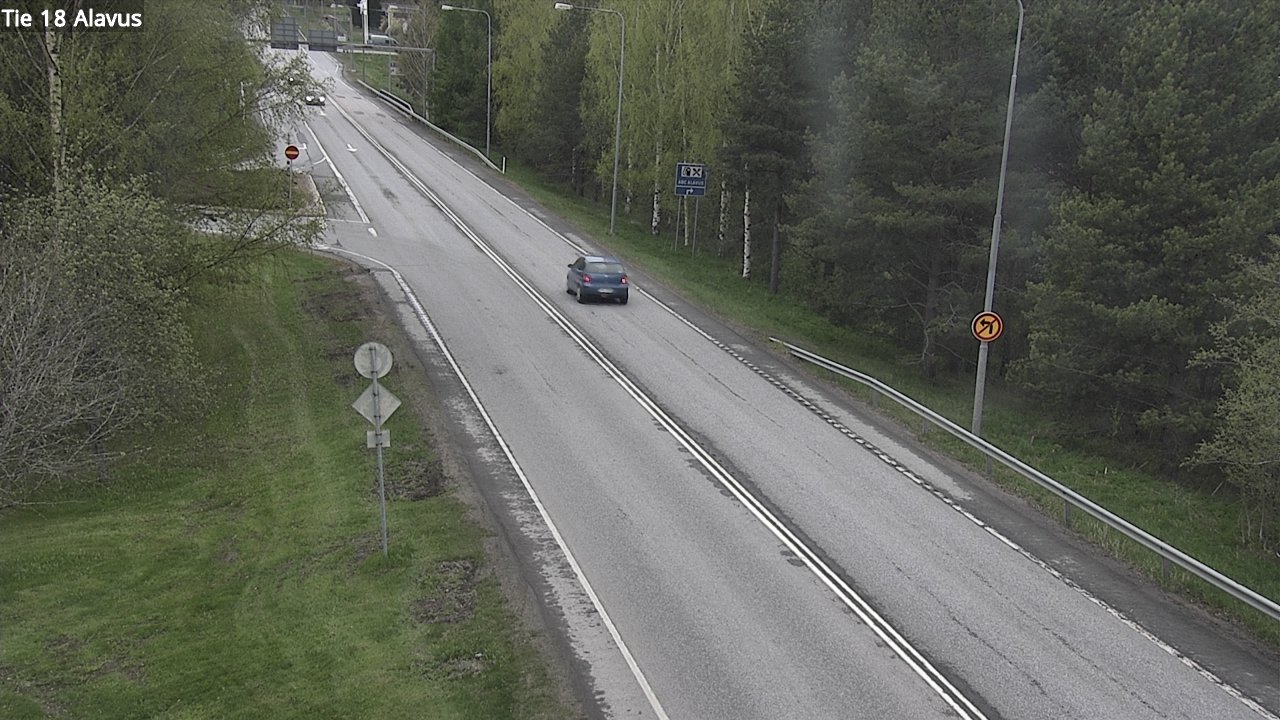 Weather Camera Image Road 18 Alavus, Alavus, Etelä-Pohjanmaa