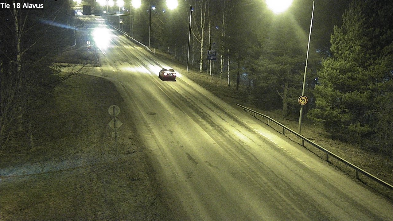 Weather Camera Image Road 18 Alavus, Alavus, Etelä-Pohjanmaa