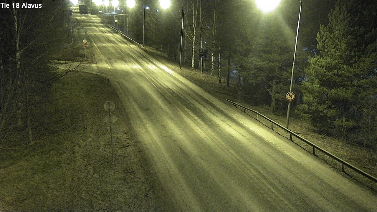 Weather Camera Image Road 18 Alavus, Alavus, Etelä-Pohjanmaa