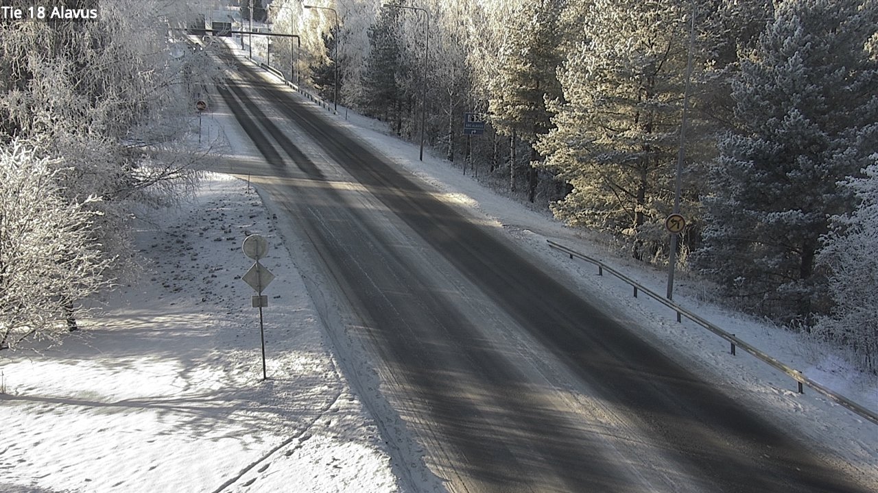 Weather Camera Image Road 18 Alavus, Alavus, Etelä-Pohjanmaa