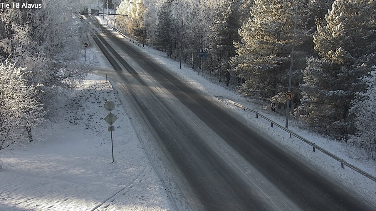 Weather Camera Image Road 18 Alavus, Alavus, Etelä-Pohjanmaa