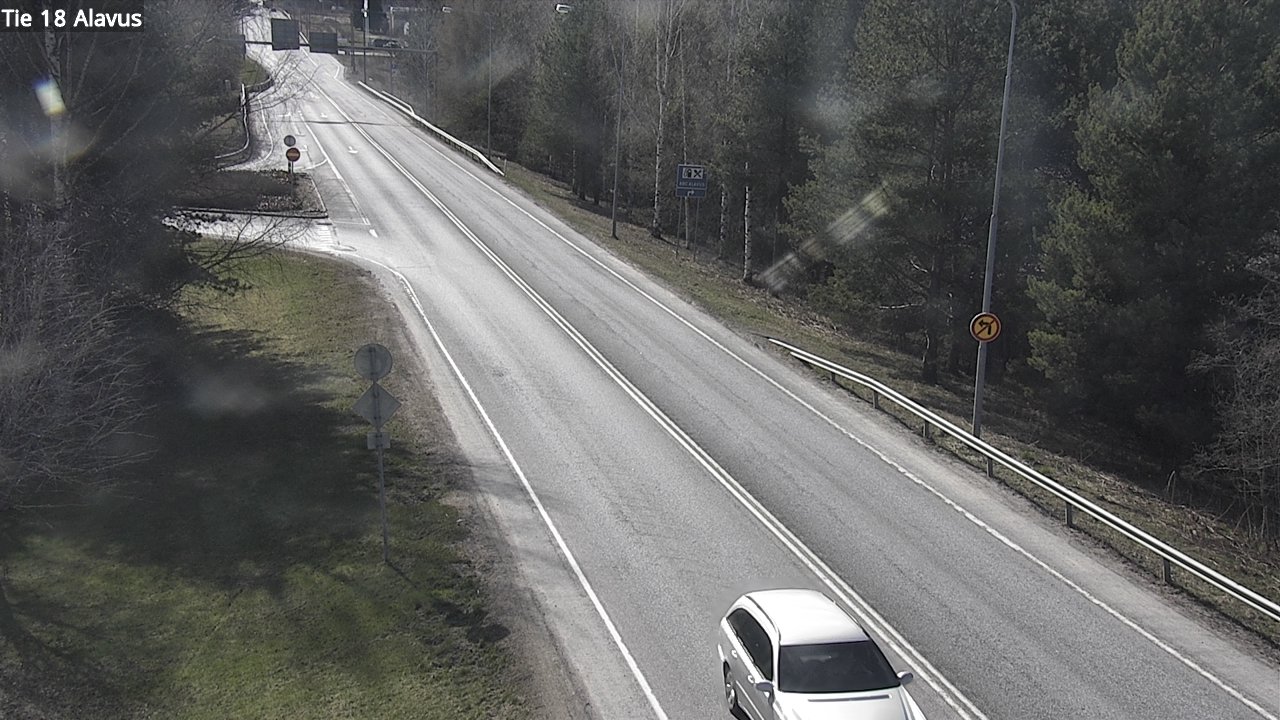 Weather Camera Image Väg 18 Alavo, Alavus, Etelä-Pohjanmaa