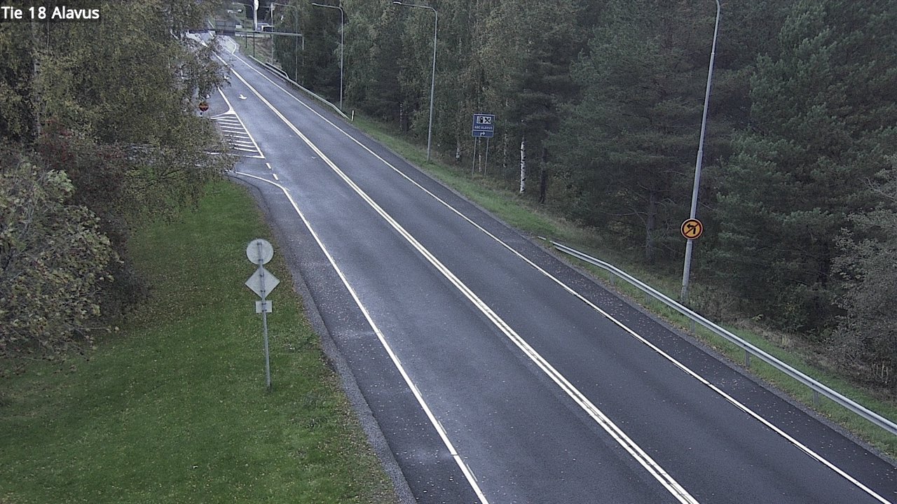 Weather Camera Image Road 18 Alavus, Alavus, Etelä-Pohjanmaa