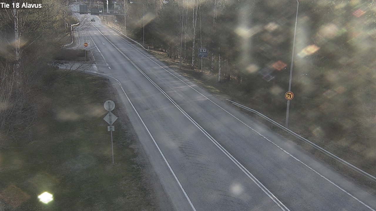 Weather Camera Image Väg 18 Alavo, Alavus, Etelä-Pohjanmaa