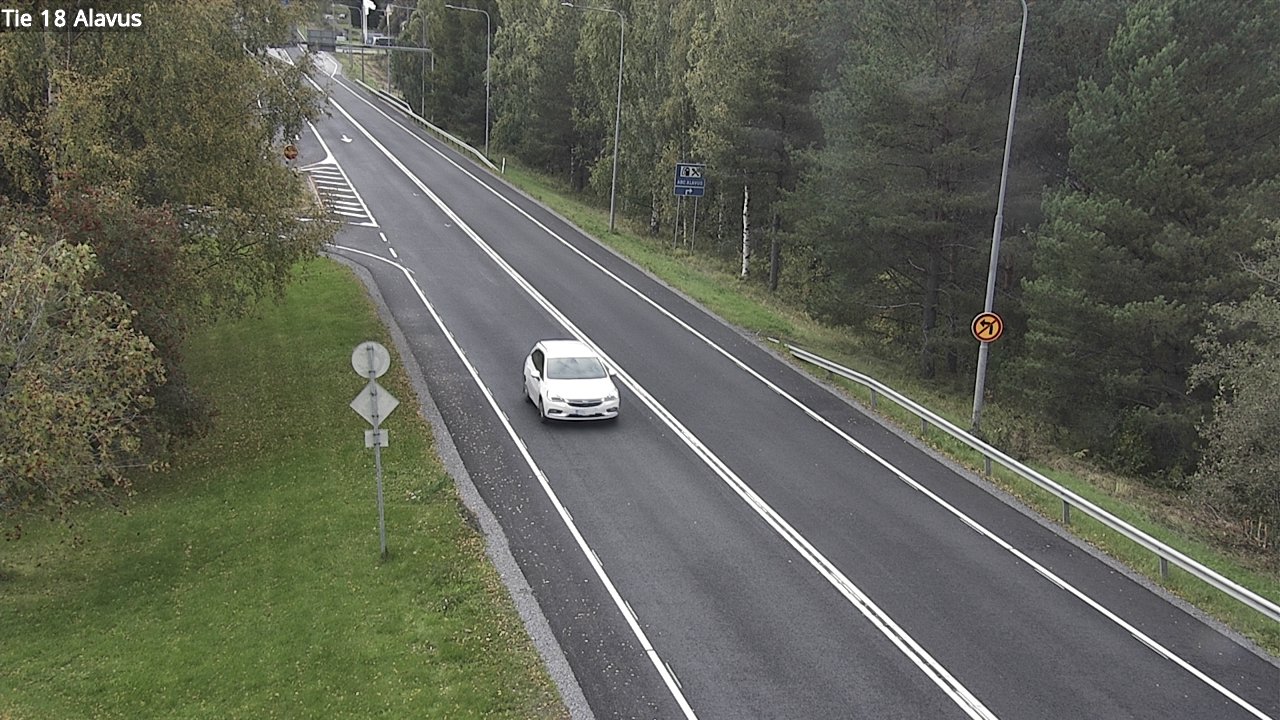 Weather Camera Image Road 18 Alavus, Alavus, Etelä-Pohjanmaa