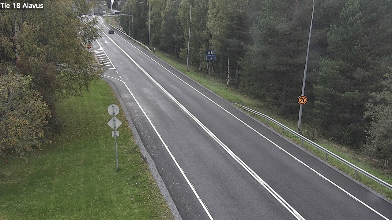 Weather Camera Image Road 18 Alavus, Alavus, Etelä-Pohjanmaa