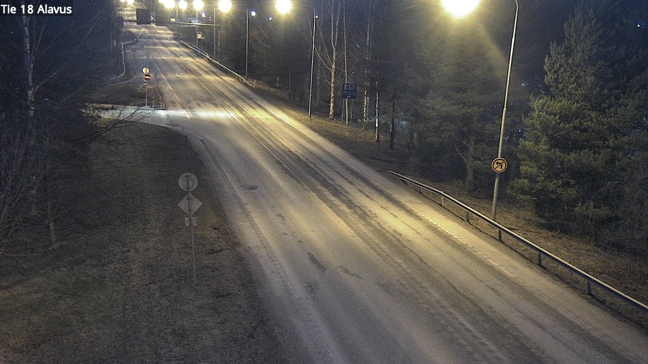 Weather Camera Image Road 18 Alavus, Alavus, Etelä-Pohjanmaa