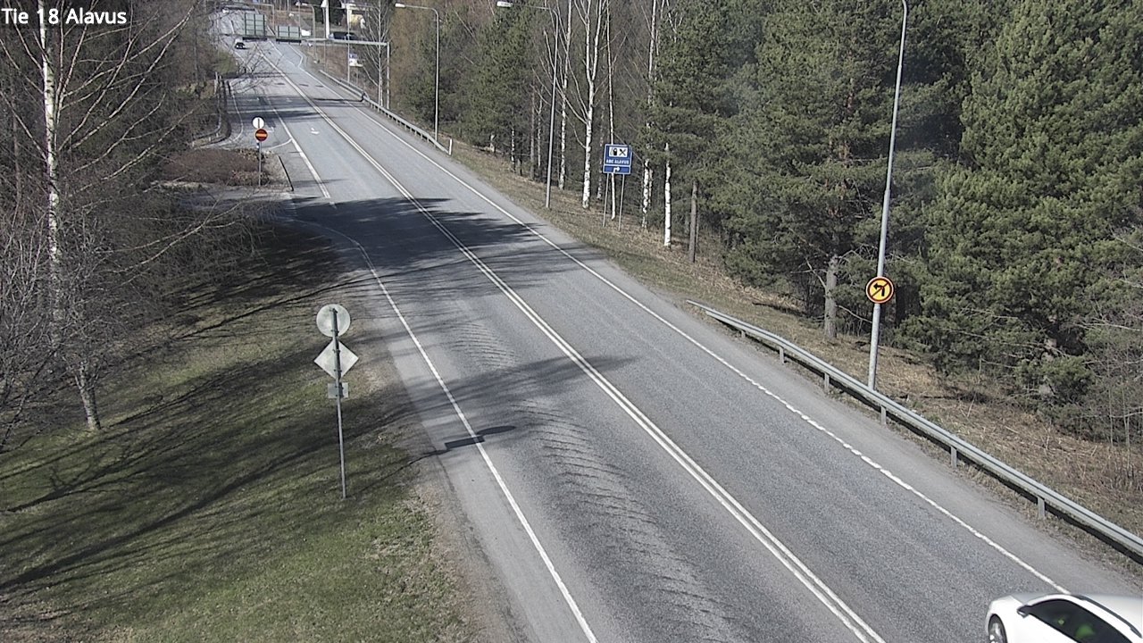 Weather Camera Image Väg 18 Alavo, Alavus, Etelä-Pohjanmaa