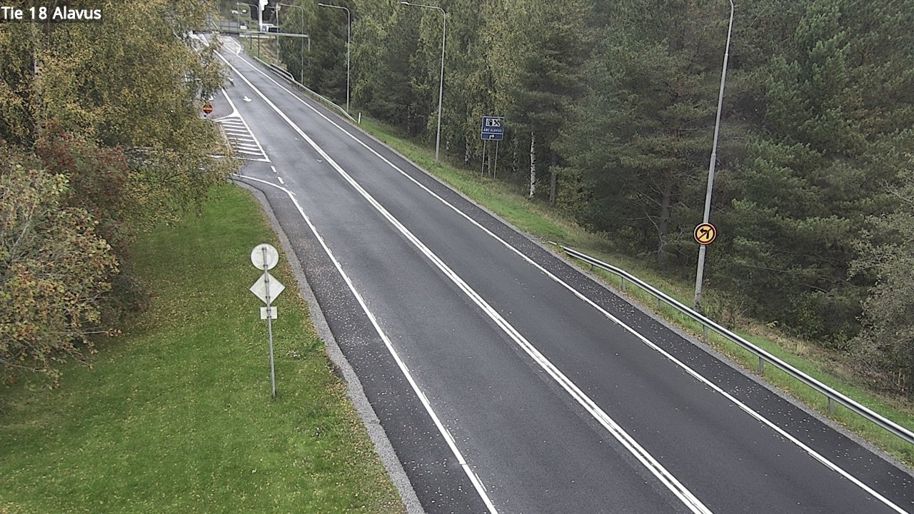 Weather Camera Image Road 18 Alavus, Alavus, Etelä-Pohjanmaa