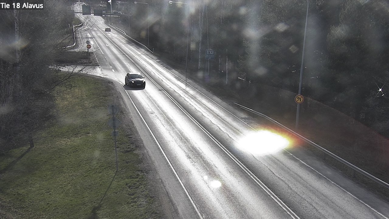 Weather Camera Image Väg 18 Alavo, Alavus, Etelä-Pohjanmaa