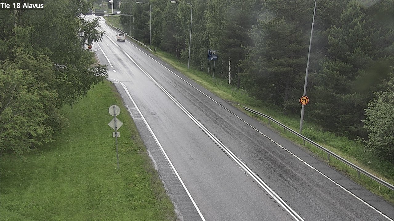 Weather Camera Image Road 18 Alavus, Alavus, Etelä-Pohjanmaa