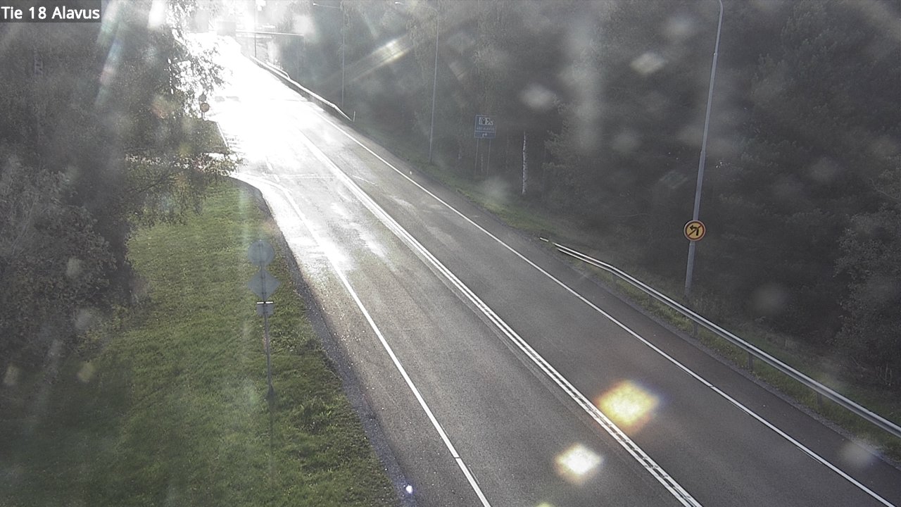 Weather Camera Image Road 18 Alavus, Alavus, Etelä-Pohjanmaa