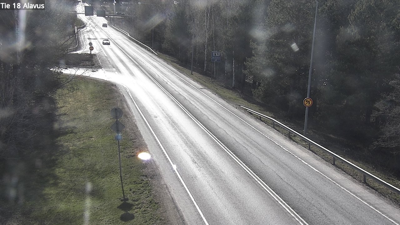 Weather Camera Image Väg 18 Alavo, Alavus, Etelä-Pohjanmaa