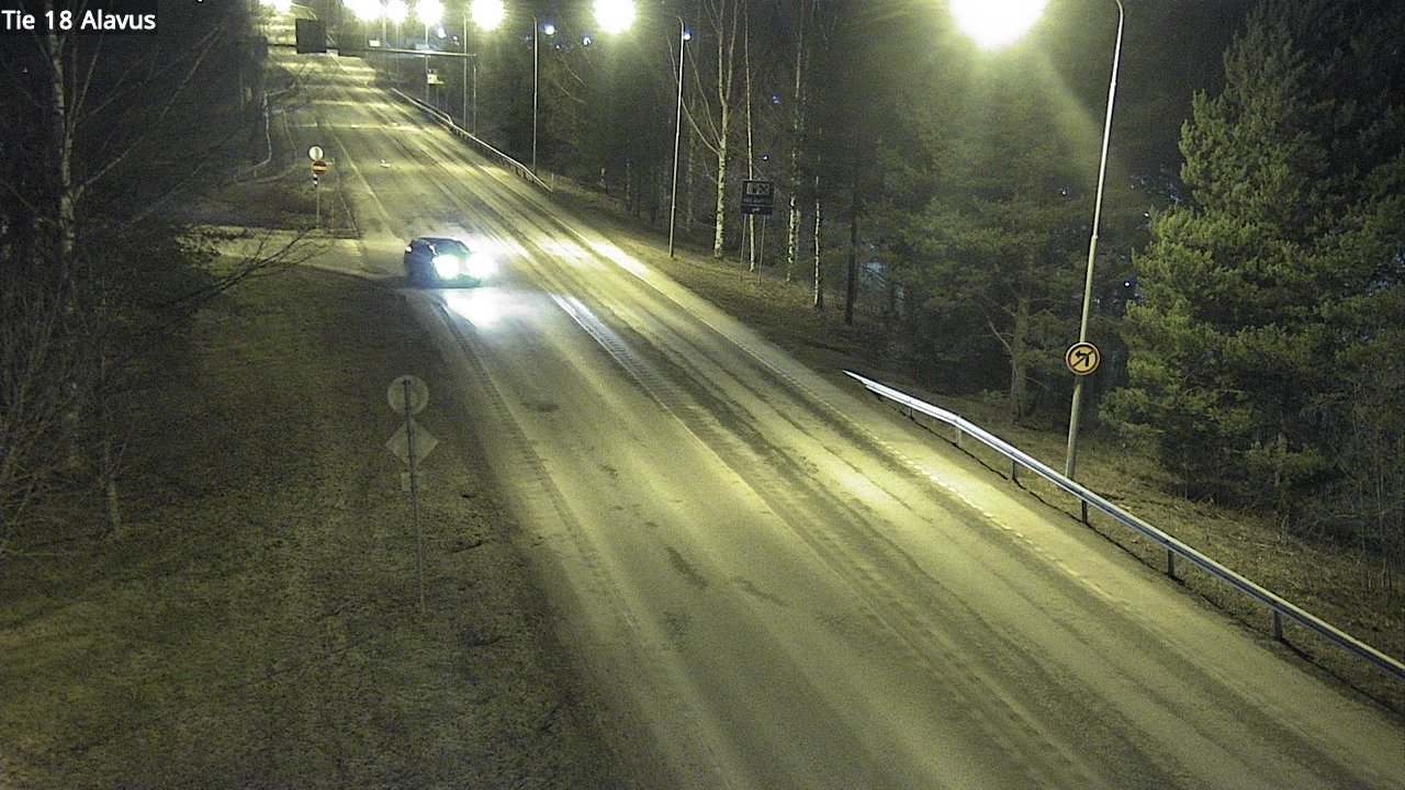 Weather Camera Image Road 18 Alavus, Alavus, Etelä-Pohjanmaa