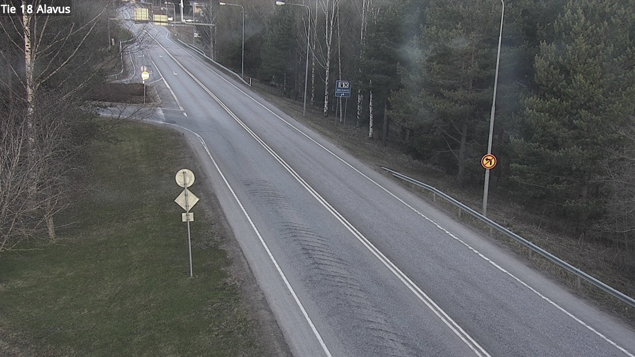 Weather Camera Image Road 18 Alavus, Alavus, Etelä-Pohjanmaa