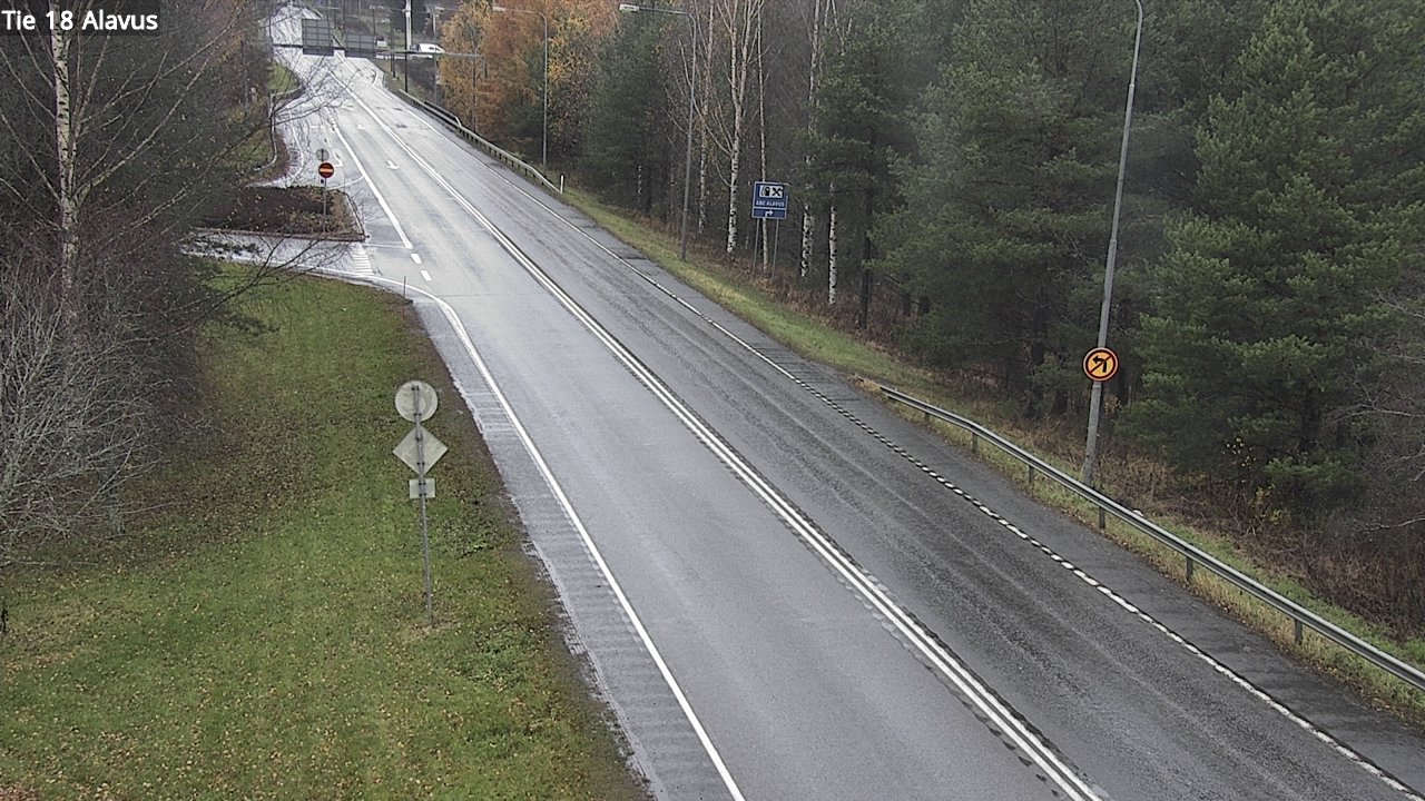 Weather Camera Image Road 18 Alavus, Alavus, Etelä-Pohjanmaa