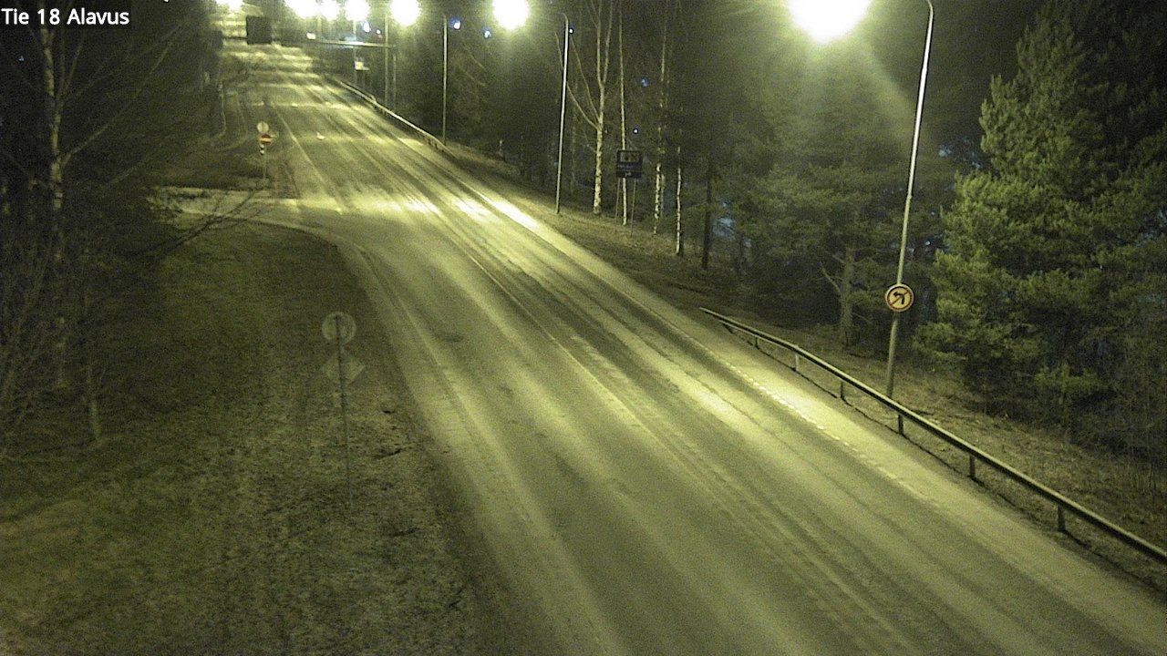 Weather Camera Image Road 18 Alavus, Alavus, Etelä-Pohjanmaa