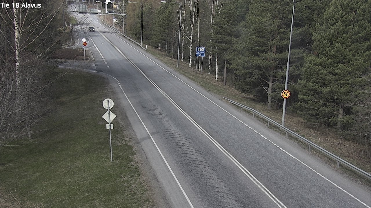 Weather Camera Image Road 18 Alavus, Alavus, Etelä-Pohjanmaa