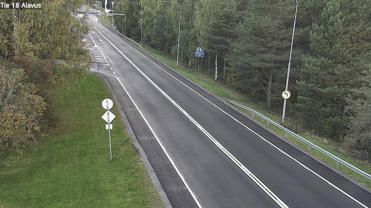 Weather Camera Image Road 18 Alavus, Alavus, Etelä-Pohjanmaa