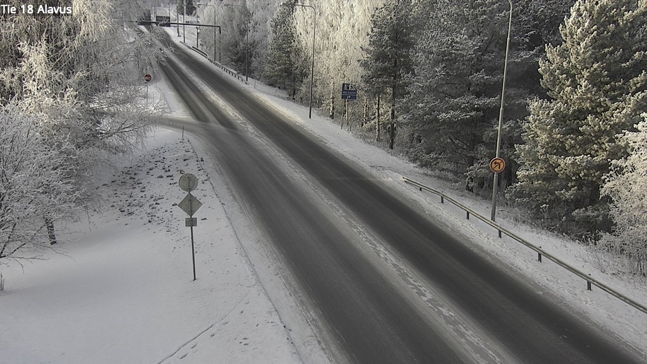 Weather Camera Image Väg 18 Alavo, Alavus, Etelä-Pohjanmaa