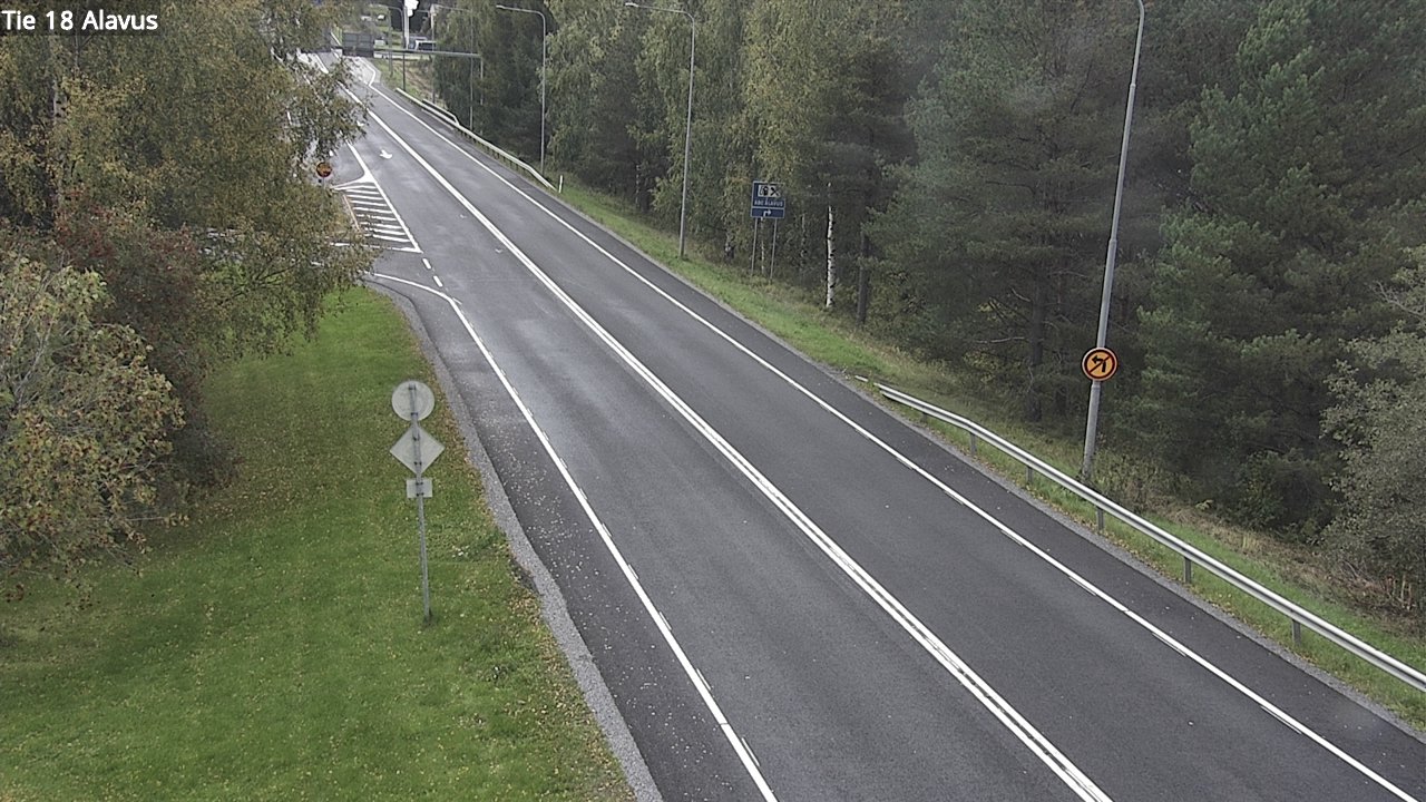 Weather Camera Image Road 18 Alavus, Alavus, Etelä-Pohjanmaa