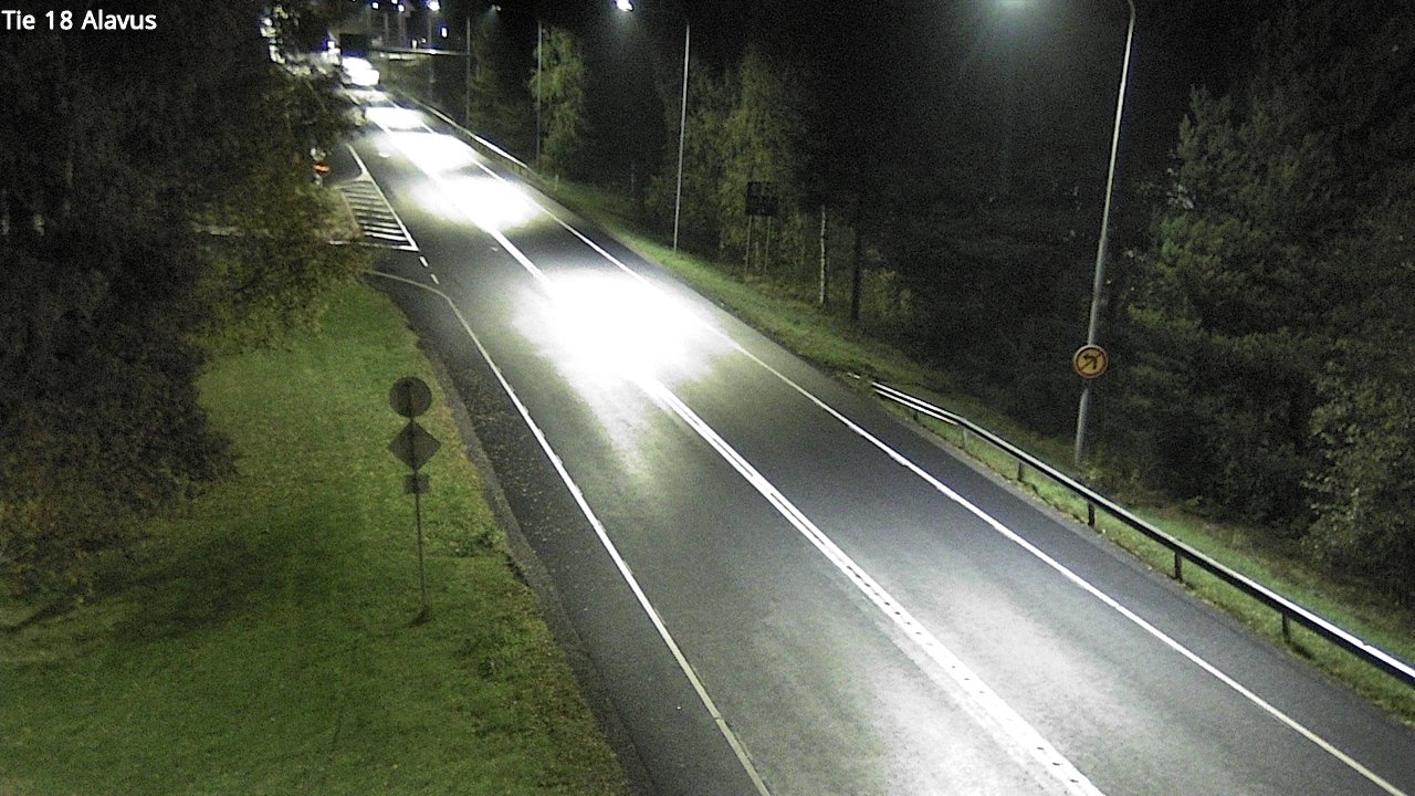 Weather Camera Image Road 18 Alavus, Alavus, Etelä-Pohjanmaa