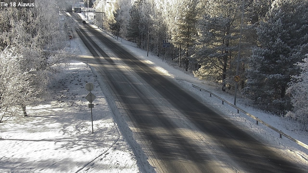Weather Camera Image Road 18 Alavus, Alavus, Etelä-Pohjanmaa