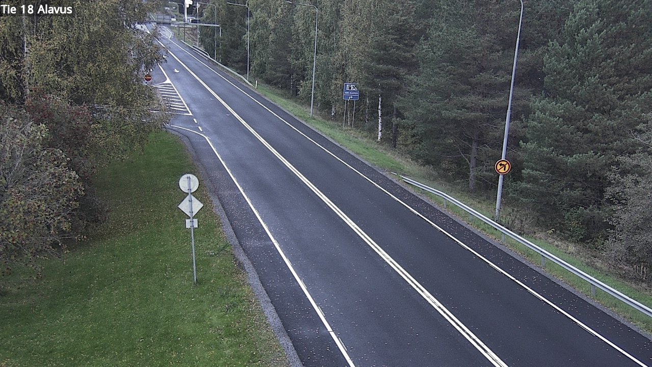 Weather Camera Image Road 18 Alavus, Alavus, Etelä-Pohjanmaa
