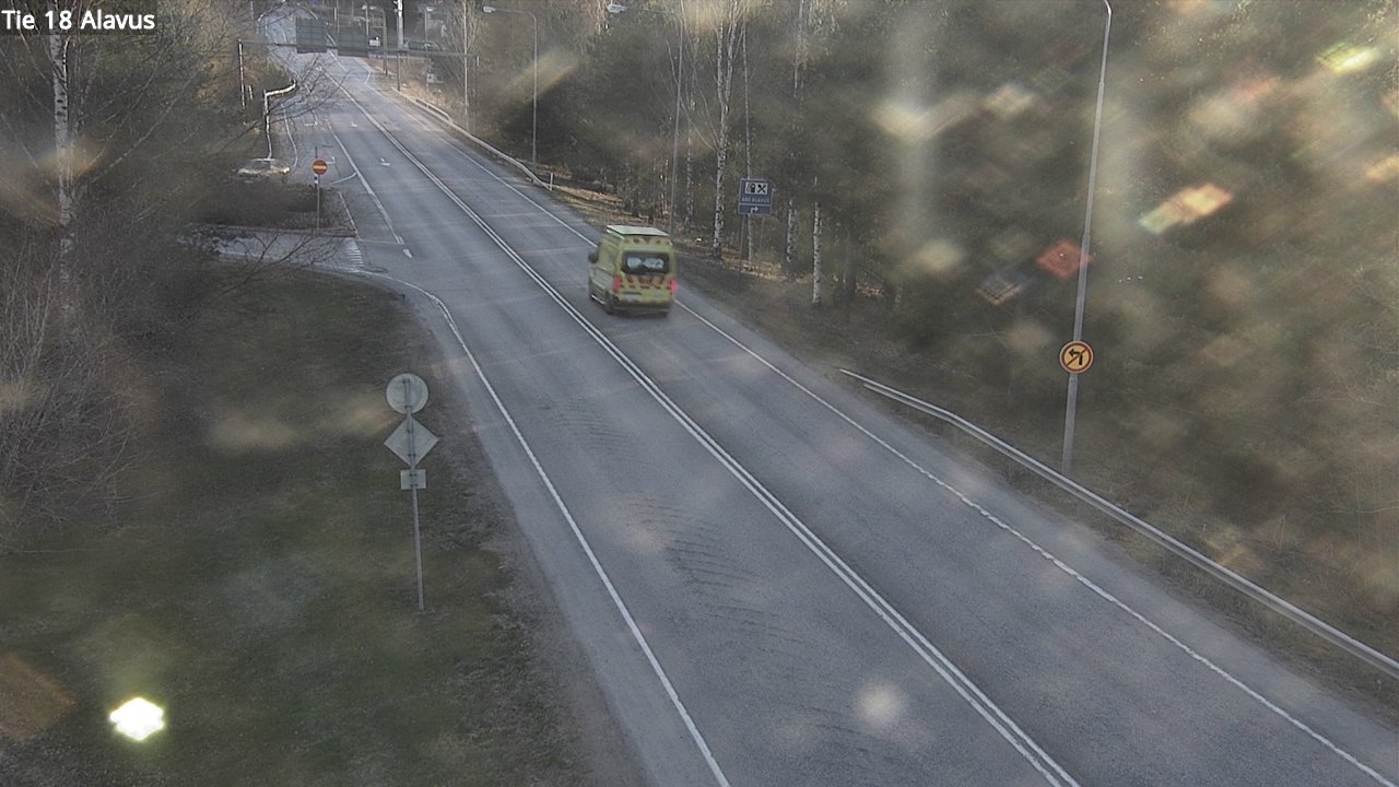 Weather Camera Image Väg 18 Alavo, Alavus, Etelä-Pohjanmaa