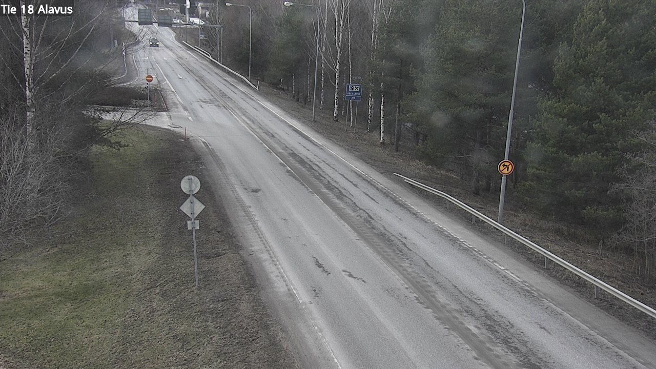 Weather Camera Image Road 18 Alavus, Alavus, Etelä-Pohjanmaa
