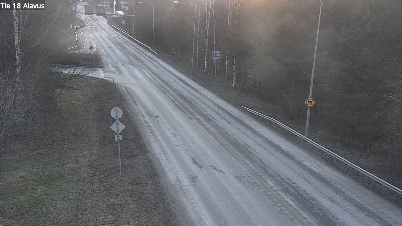 Weather Camera Image Road 18 Alavus, Alavus, Etelä-Pohjanmaa