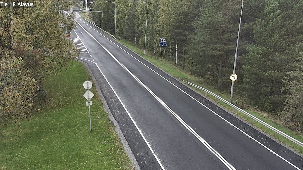 Weather Camera Image Road 18 Alavus, Alavus, Etelä-Pohjanmaa