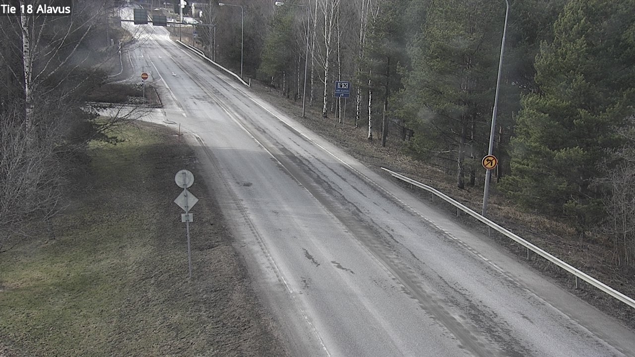 Weather Camera Image Road 18 Alavus, Alavus, Etelä-Pohjanmaa