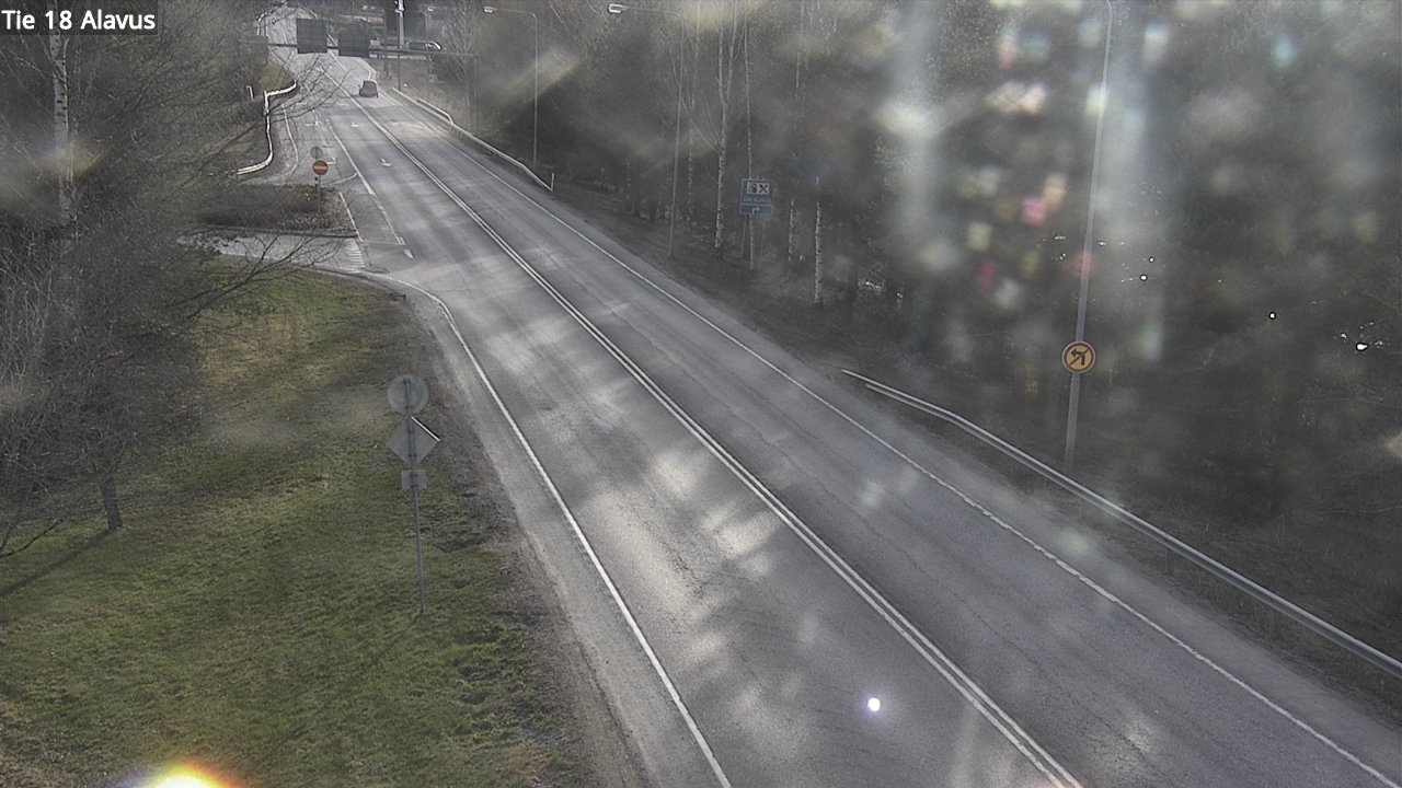 Weather Camera Image Väg 18 Alavo, Alavus, Etelä-Pohjanmaa