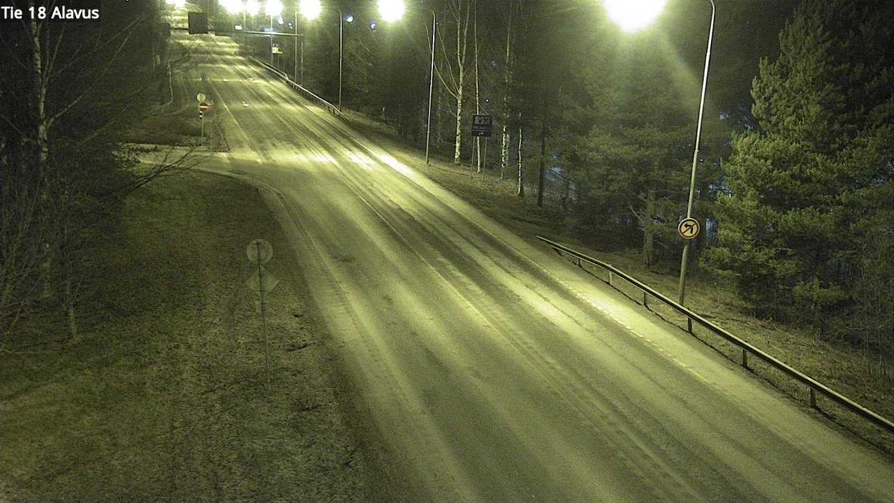 Weather Camera Image Road 18 Alavus, Alavus, Etelä-Pohjanmaa