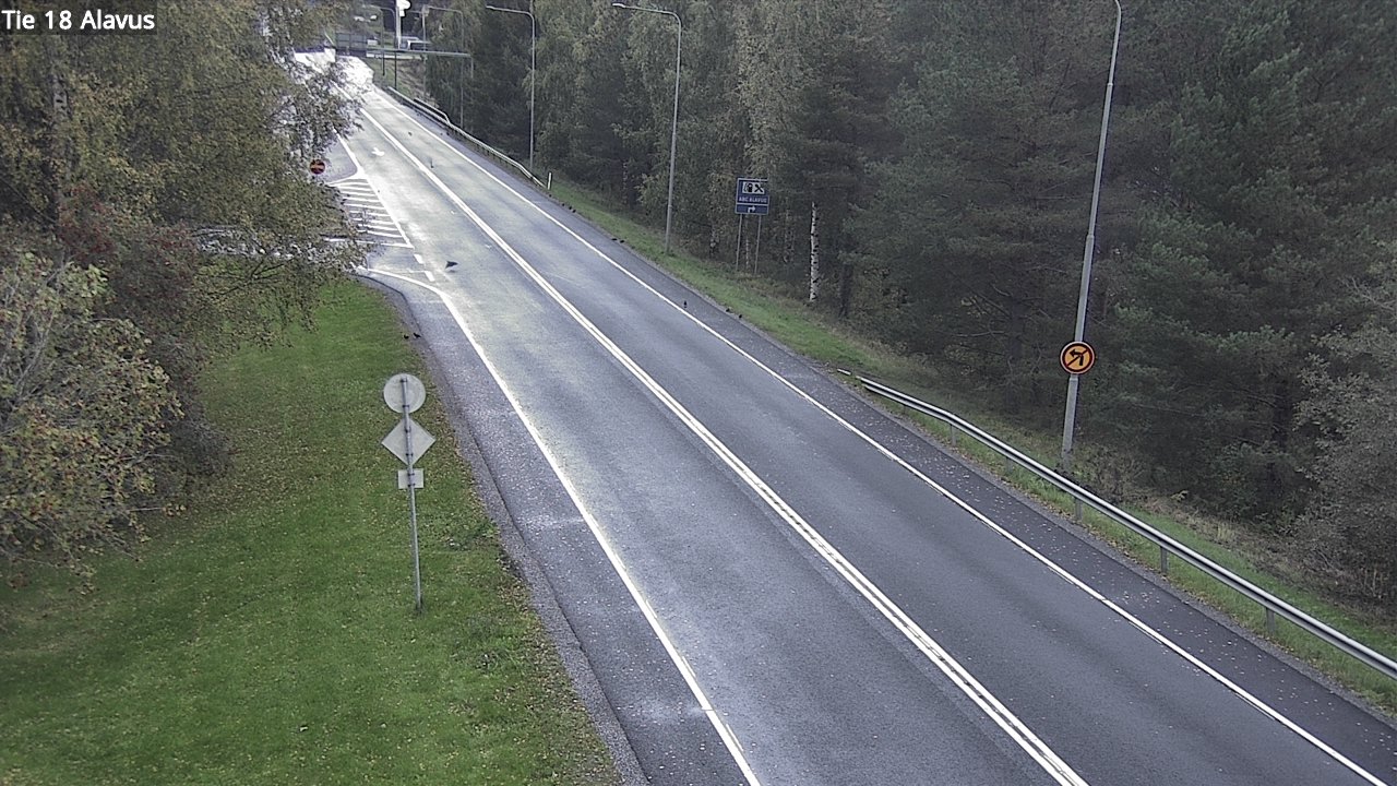 Weather Camera Image Road 18 Alavus, Alavus, Etelä-Pohjanmaa